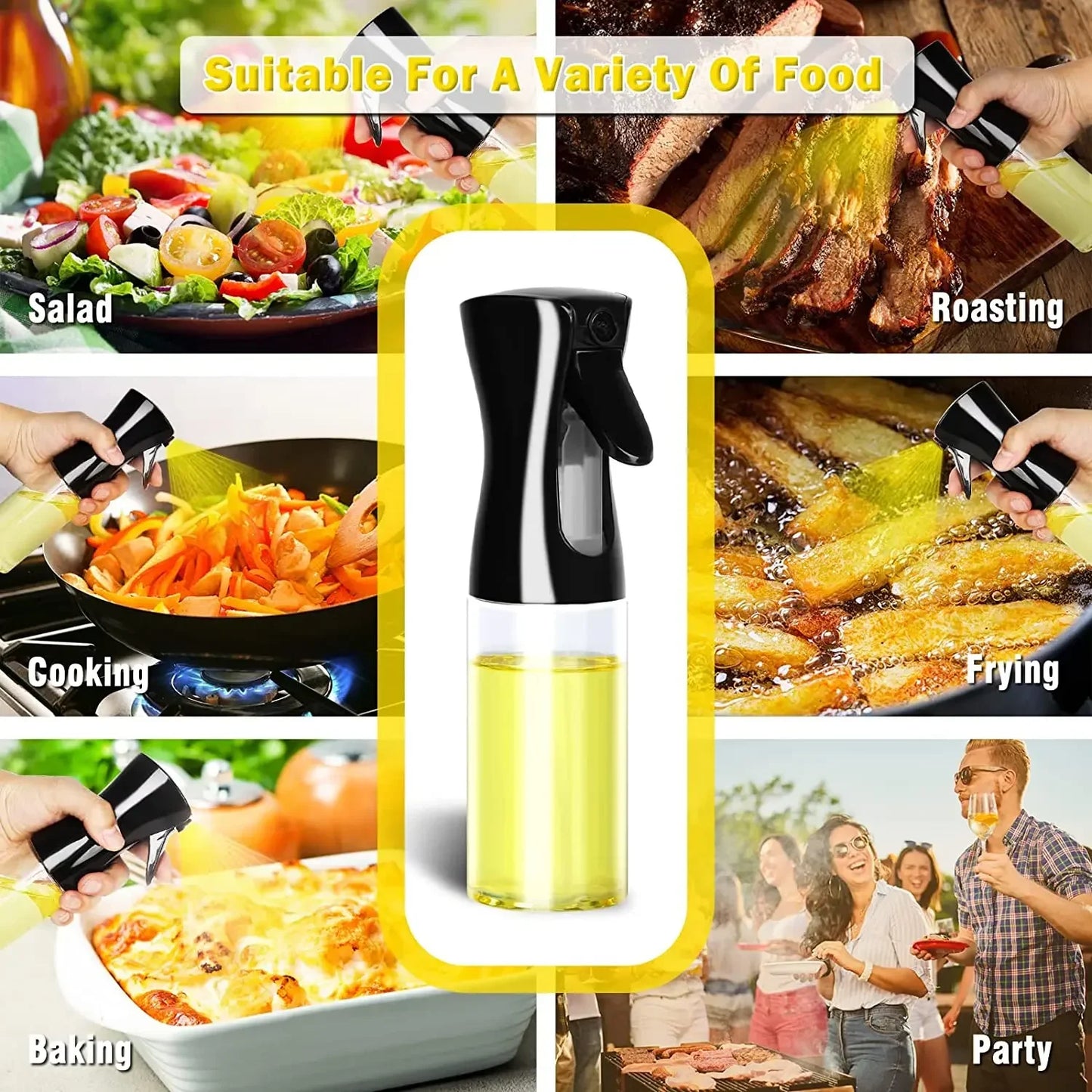 Vaporisateur d'Huile de Précision - Spécial Air Fryer